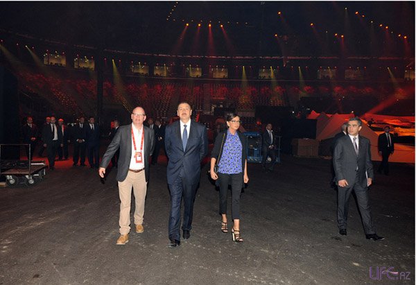 Ильхам Алиев принял участие в открытии Baku Crystal Hall [Фото]
