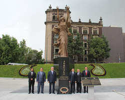 В Мехико открыты памятник Общенациональному лидеру Гейдару Алиеву и мемориал жертвам трагедии в Ходжалы
