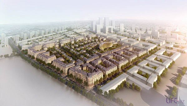 На территории Baku White City начато строительство очередного здания жилого комплекса