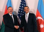 Президент Азербайджана Ильхам Алиев направил Бараку Обаме поздравительно ...